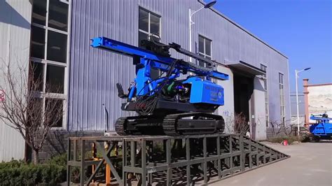 Hydraulic Hammer Pile Driver Solar Ramming Machine For Solar Project