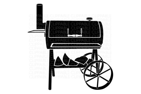 At bbq island, creating the perfect outdoor paradise with exceptional grills and smokers is possible. BBQ Smoker Grill Clip Art Digital Graphics Instant