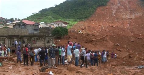 Deadly Mudslide In Sierra Leone Kills At Least 270