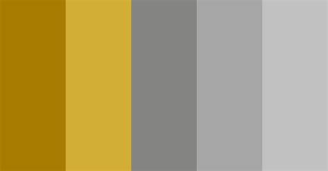 Classic Gold And Silver Color Scheme Gold