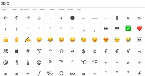 Emoji Symbols Copy Paste