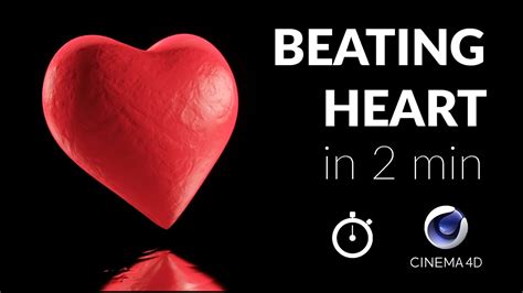 Cinema4d Tutorial Fast And Easy Beating Heart ️️ Youtube