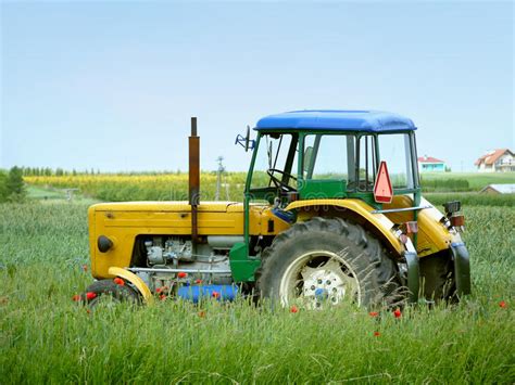 Farm Tractor Stock Image Image Of Arable Implement Cropland 9891989