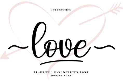 Love Font By Ade Studio · Creative Fabrica