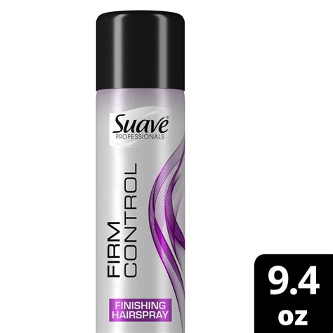 Suave Professionals Hairspray Firm Control Finishing And Hair Styling