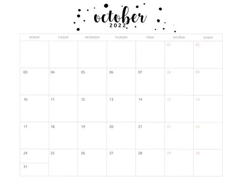 2022 Printable Calendars For Moms Imom October Calendar Calendar