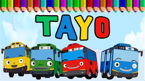 Tayo The Little Bus Video How To Draw Tayo The Little Bus Flickr