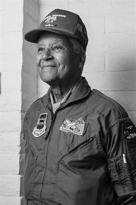 Colonel Charles Mcgee Usaaf Red Tailed P 51 Fighter Pilot Tuskegee