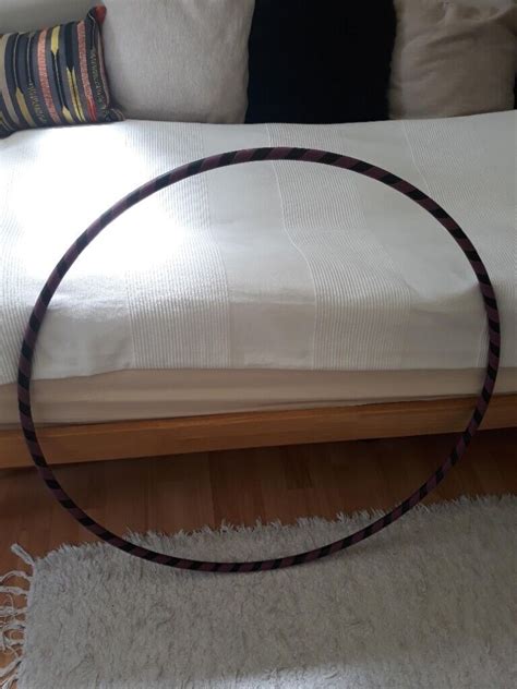 Large Weighted Fitness Exercise Hula Hoop Excellent Condition In