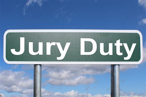 Jury Duty Free Of Charge Creative Commons Highway Sign Image