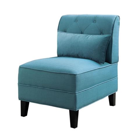 Astonishing Teal Blue Accent Chair Picture 
