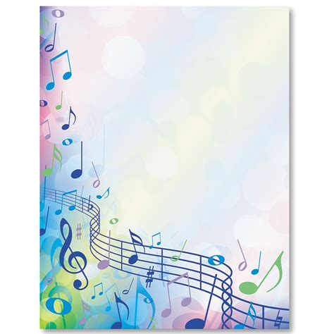 Music Festival Border Papers Paperdirects Music Border Borders