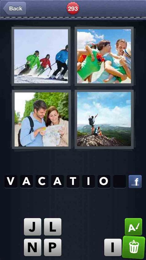 Answer To 4 Pics 1 Word Answer To 4 Pics 1 Word Level 293 8 Words