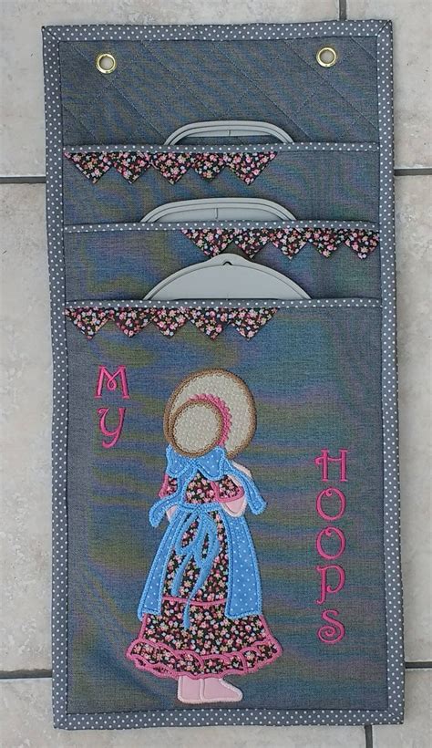 Embroidery Hoop Hanger Pattern Etsy Naaimachine Borduurpatronen