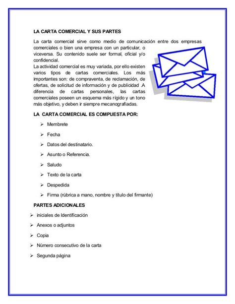 Carta Comercial ¡partes Estructura Y Ejemplos 2022 Vrogue