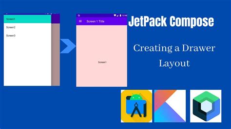 Creating A Drawer Layout In Jetpack Compose Youtube