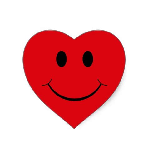 Hearts With Smiley Faces Clipart Best