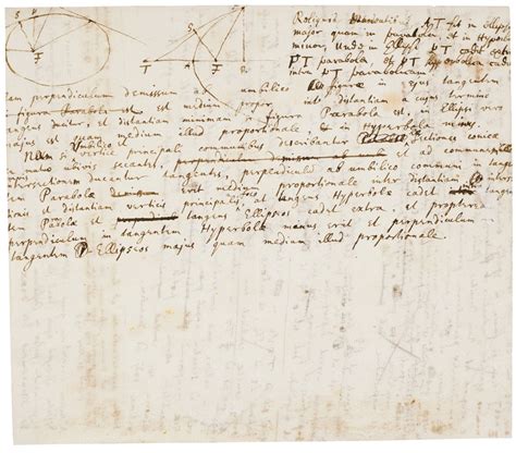 Isaac Newtons Handwritten Manuscript Christies