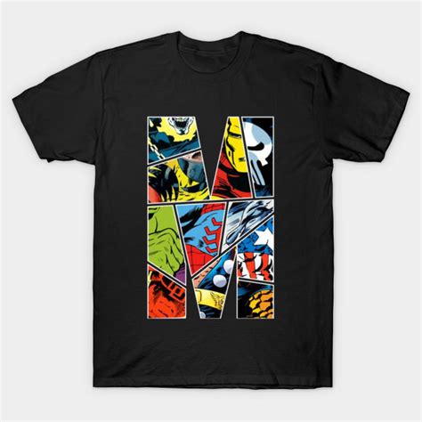 Marvel “m” Marvel T Shirt Teepublic