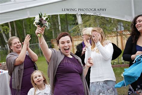 This Gorgeous Bridesmaid Caught The Bouquet And Is Really Excited