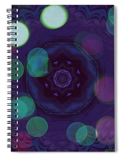 Purple Haze Spiral Notebook By Leslie Gatson Mudd Purple Haze Spiral