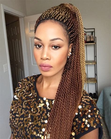 Senegalese Twist Styles To Try In