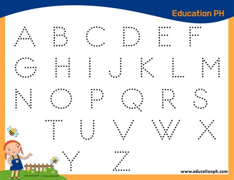 Preschool Worksheets Alphabet Tracing And Coloring Education Ph Abc