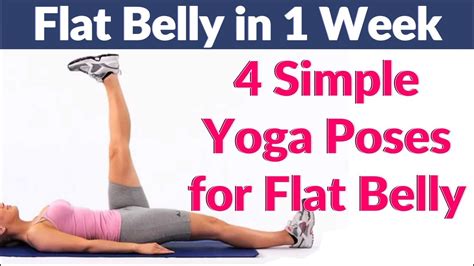 Tummy Flattening Yoga Poses For Beginners