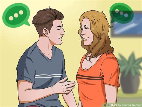 How To Court A Woman With Pictures Wikihow