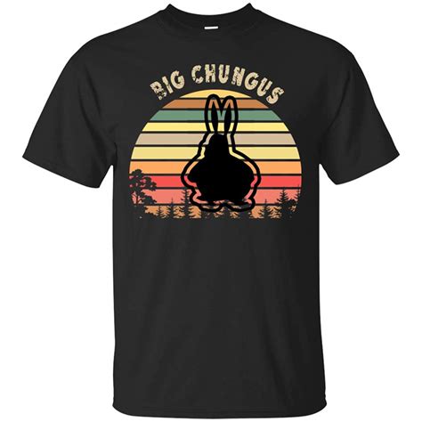 Funny Big Chungus Meme Sunset T Shirt Seknovelty