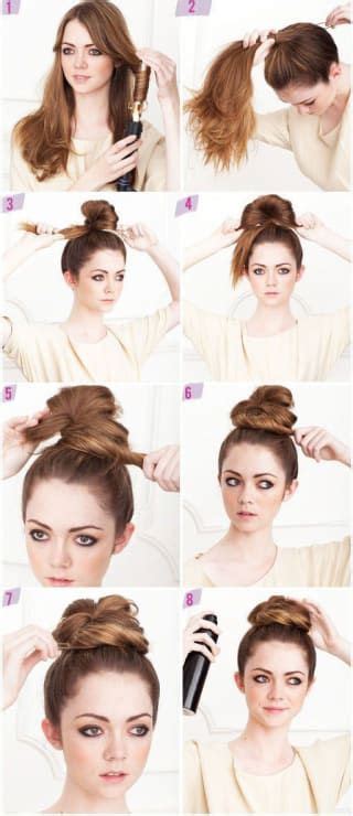 These Are The Instructions Easy Bun Hairstyles Everyday Hairstyles