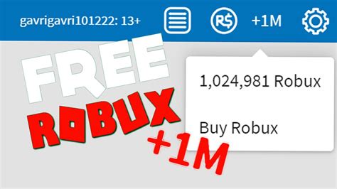 2019 Roblox Million Robux 1m For Free No Surveys Legit How To Get