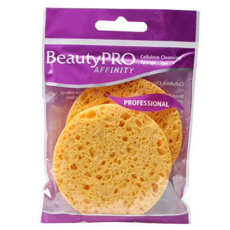 Beautypro Affinity Cellulose Cleansing Sponges 2pk Dateline Imports