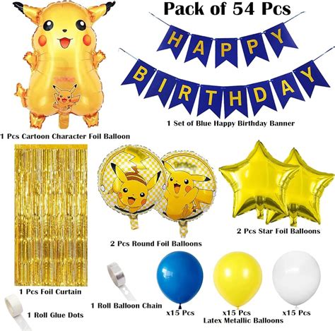 Top More Than 81 Pokemon Birthday Decorations Vn