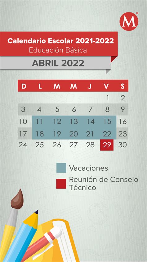 Calendario Escolar 2022 Mexico Imprime O Descarga El Calendario De