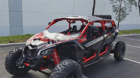 Can Am X X Rs Max Black And Red With Smart Lok Youtube