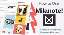 How To Use Milanote! - YouTube