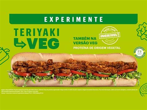 Confira A Novidade Da Incr Vel E Do Subway Gastronominho