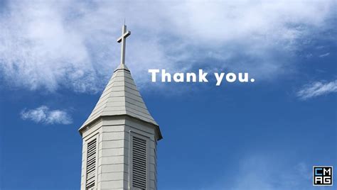 11 Ways To Say “thank You” To Your Church Churchmag