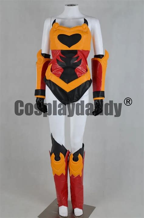 Fairy Tail Mage Erza Scarlet Flame Empress Armor Outfit Cosplay Costume