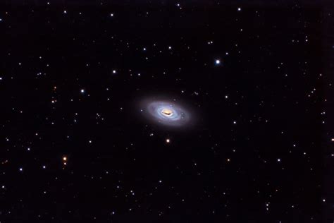 The Weirdest Looking Galaxy Messier 64 Or The Black Eye Galaxy