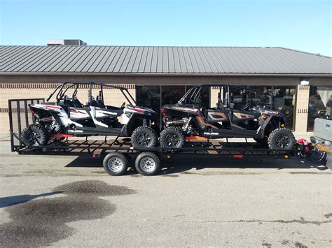 The Echo Elite 24 Atv Utv Trailer Is The Only Way To Carry Two Full