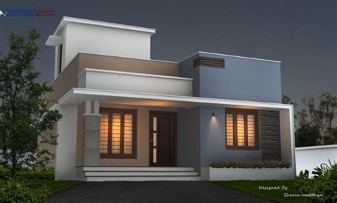 850 Sq Ft 2bhk Contemporary Style Modern Beautiful House Design 12 15