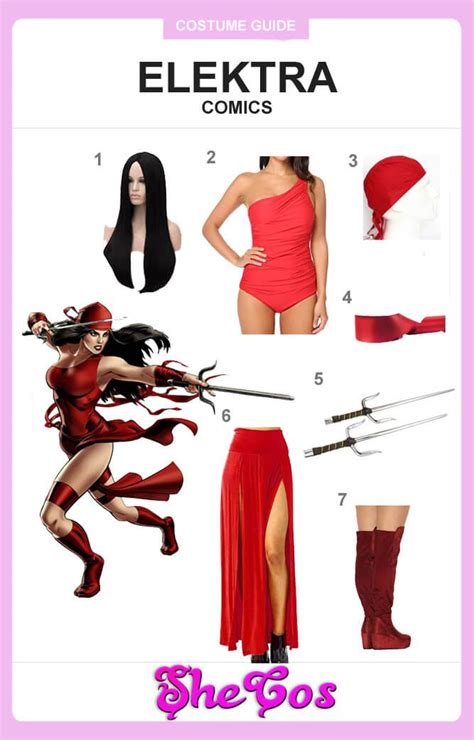 The Completed Cosplay Guides For The Worst Assassin Elektra Shecos