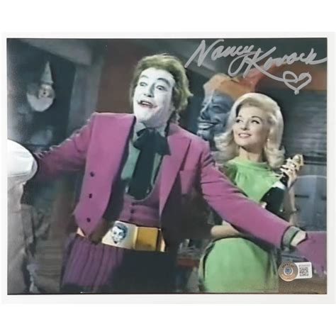 Nancy Kovack Signed Batman 8x10 Photo Beckett Pristine Auction