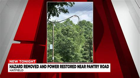 Power Restored After Hazard On Electricity Line Near Pantry Road In