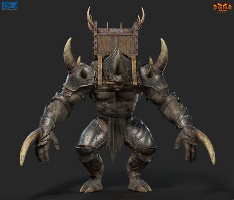 Siege Beast Diablo ® Ii Resurrected Zbrushcentral
