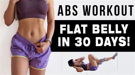 10 Mins Abs Workout To Get Flat Belly In 30 Days Free Workout Program 【 2024 】 Mr Trucos