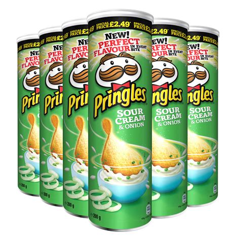 Pringles Sour Cream And Onion 6 X 200g Costco Uk