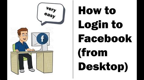 Easy Guide How To Login To Facebook From Desktop Fb 💻 Youtube